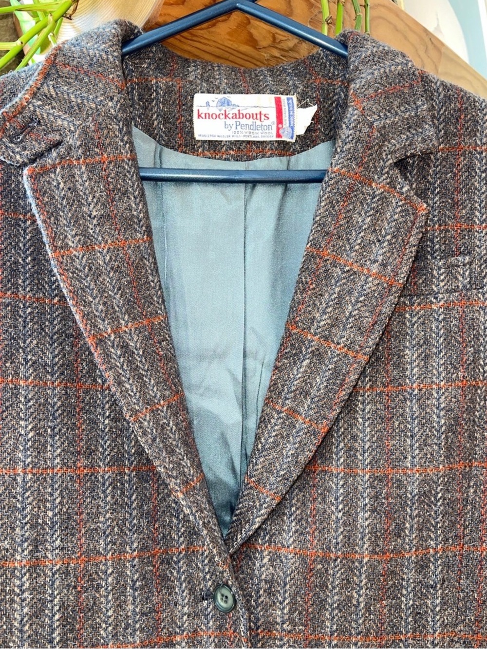 Knockabouts by Pendleton Wool Blazer Jacket Women Vintage EUC - Picture 3 of 10